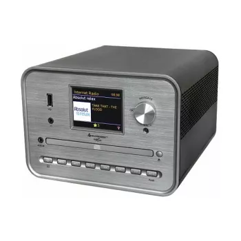 Soundmaster ICD1050SW internetni radio z Wi-Fi, DAB+, FM, CD, MP3, USB, Bluetooth, APP - stereo, črn