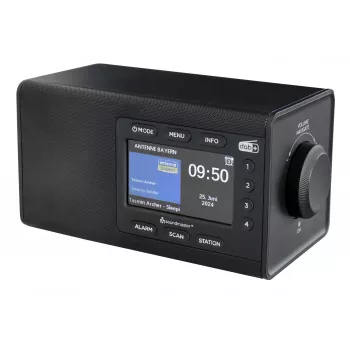 Soundmaster DAB+ radio DAB900SW črn - sprejemnik
