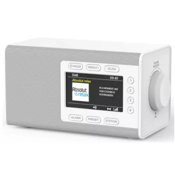Soundmaster DAB+ radio z Bluetooth 4,3-palčnim barvnim zaslonom DAB900WE bel