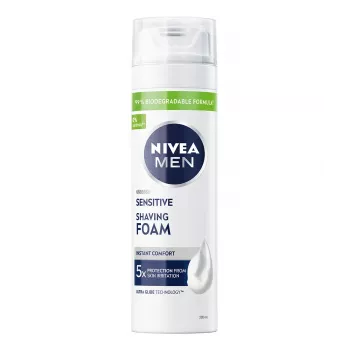 NIVEA MEN Sensitive pena za britje 200 ml
