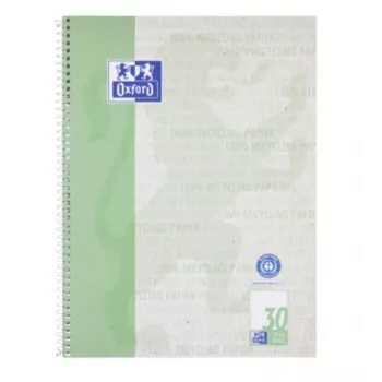Oxford College blok A4+ 80 listov 90 g/m² karo moder 4 luknje
