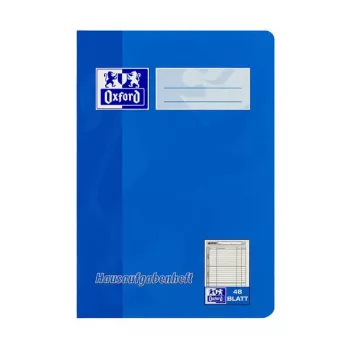 Oxford 100057950 Beležnica A5 90 g/m2 modra