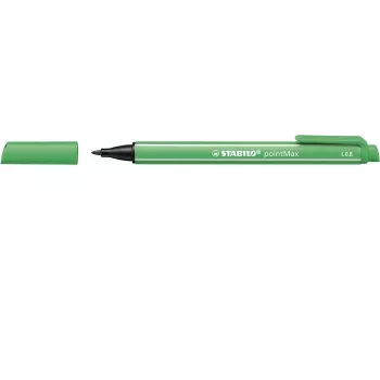 STABILO pointMax fineliner zelen 0,8 mm najlonska konica črnilo na vodni osnovi