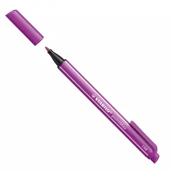 STABILO pointMax flomaster - vijoličen - medium 0,8 mm - okrogla - črnilo na vodni osnovi - najlonska konica