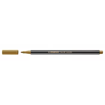 STABILO Pen 68 Metallic flomaster - baker - 1,4 mm - šestkotni - posamezno pisalo