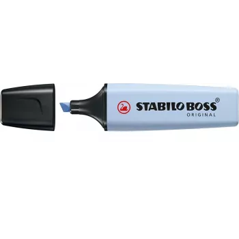 STABILO Boss Original Pastel marker - Cloudy Blue - 1 kos - klinasta konica - 2 mm / 5 mm