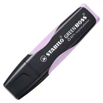 STABILO GREEN BOSS Pastel marker - lila - klinasta konica - debelina črte 2-5 mm - plastično ohišje