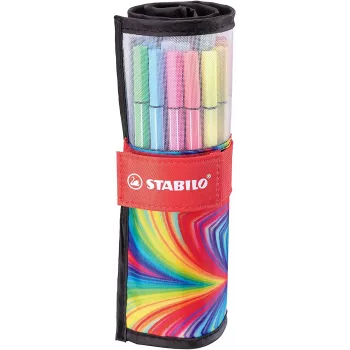 STABILO Pen 68 ARTY set flomastrov, 25 kosov, različne barve