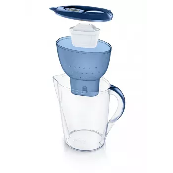 Brita Marella ročni vrč za filtriranje vode 2,4 L moder