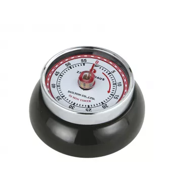 Zassenhaus Timer Speed mehanska kuhinjska ura 60 minut, črna