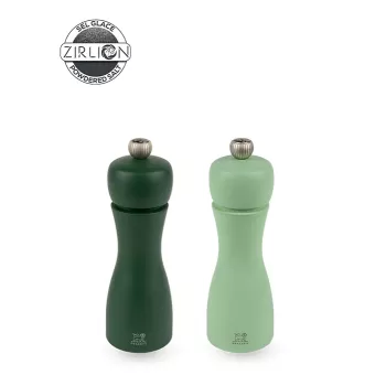Peugeot Tahiti set mlinčkov za poper in sol 2 kosa 15 cm zelena