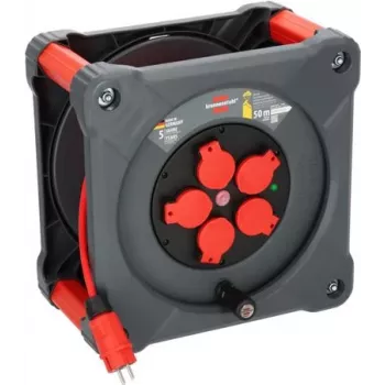 Brennenstuhl 9201500210 kabelski boben 25m H05VV-F 3G1.5 4x Schuko IP44 1000/3500W
