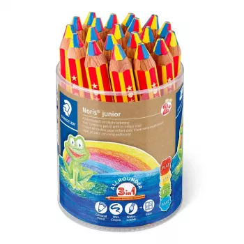 STAEDTLER Noris junior barvni svinčnik 1403 KP20, 100 % PEFC