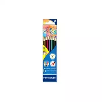 STAEDTLER Noris colour 185 barvni svinčniki - mešane barve - paket 6 kosov