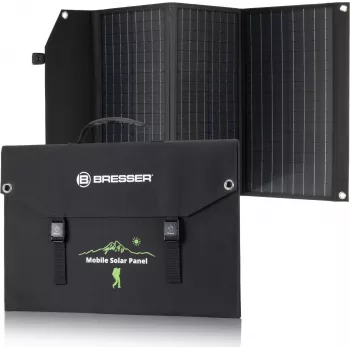 BRESSER prenosni solarni panel 90W z USB in DC izhodom