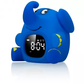 DieMaus budilka slon modro-siva