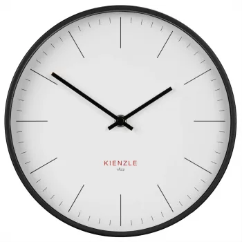 KIENZLE DCF radijsko vodena stenska ura Modern 25 cm bela (14979)