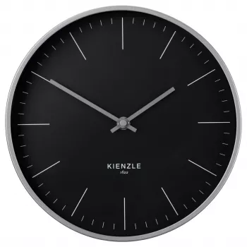 KIENZLE DCF radijsko vodena stenska ura Modern antracit 25 cm