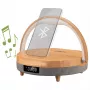 KIENZLE LED budilka z Bluetooth zvočnikom in brezžičnim polnilnikom
