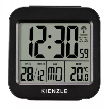 KIENZLE potovalna budilka s prikazom notranje temperature