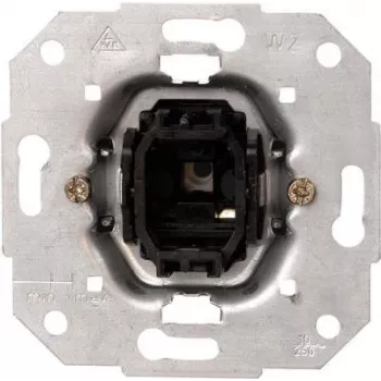 HEINRICH KOPP Series vložek stikala 10A 250V črn metalik IP20