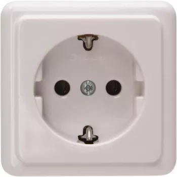 Heinrich Kopp vtičnica Schuko nadometna 1-kratna 16A 250V arktično bela 101802000