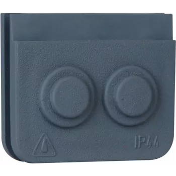 HEINRICH KOPP BlueElectric kabelski uvod 2-kratni siv 321628004