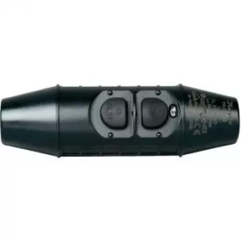 Heinrich Kopp vmesno varnostno stikalo s PRCD-S 230 V črno IP55 1962.0001.5