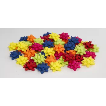 C.E. Pattberg mat večbarvne darilne pentlje 10 mm x 0,95 m (paket 12 kosov)