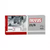 Novus Dahle 042-0039 paket sponk - 6 mm - 1000 sponk iz nerjavnega jekla - kapaciteta 30 listov