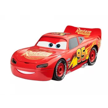 Revell Build & Play Disney Pixar Cars Lightning McQueen vozilo s svetlobo in zvokom, merilo 1:20, sestavljivi modelarski komplet