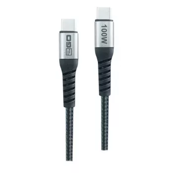 2GO USB-C kabel za hitro polnjenje 100W 2m črn