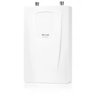 CLAGE CDX11-U Basitronic pretočni kuhalnik vode 11kW 400V 3-fazni, bel