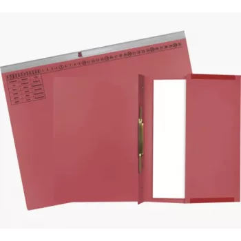 Exacompta 370103B zbirna mapa A4 rdeča karton 320 g/m²