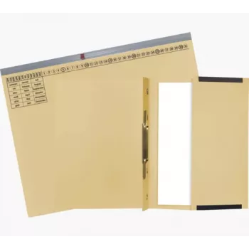 Exacompta 370122B klasična mapa - karton - 320 g/m² - 265 x 316 mm - pakiranje z 1 kosom - bež
