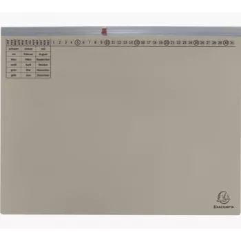 Exacompta 370210B mapa - karton - siva - 320 g/m² - 265 x 316 mm - A4