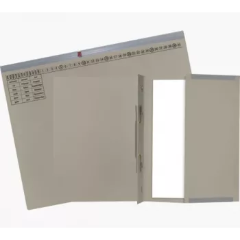 Exacompta 370210B mapa - karton - siva - 320 g/m² - 265 x 316 mm - A4
