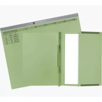 Exacompta 370225B mapa - karton - zelena - 320 g/m² - 265 x 316 mm - A4