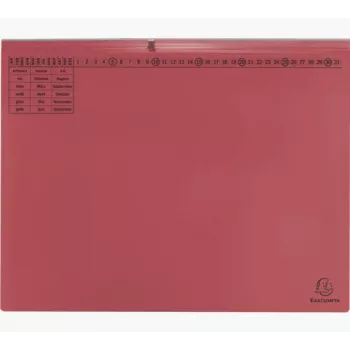 Exacompta 370303B klasična mapa - karton - rdeča - 320 g/m² - 265 mm - 316 mm