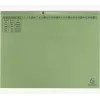 Exacompta 370325B mapa - karton - zelena - 320 g/m² - 265 x 316 mm