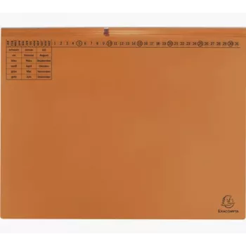 Exacompta 370409B klasična mapa za dokumente - karton - oranžna - 320 g/m² - 265 mm - 316 mm