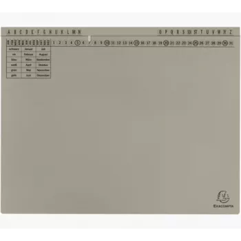 Exacompta 371110B mapa - karton - siva - 320 g/m² - 265 x 316 mm