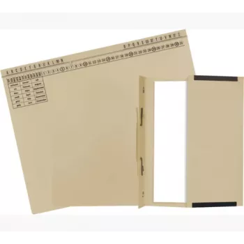 Exacompta 371122B mapa za dokumente - karton - 320 g/m² - A4 - modra - 1 kos