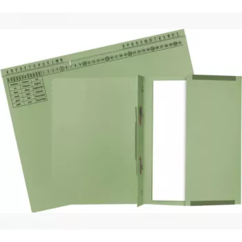 Exacompta 371125B mapa - karton - zelena - 320 g/m² - 265 mm - 316 mm