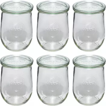 WECK kozarec Tulip 1062ml set 6 kosov