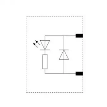 Siemens omejevalnik prenapetosti 3RT2916-1LM00, varistor, 24 V AC/DC, za kontaktor SIRIUS 3RT2 velikost S00