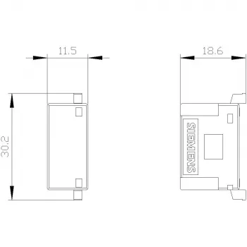 Siemens 3RT2926-1BD00 zaščita pred prenapetostjo 127-240V AC 150-250V varistor za kontaktor SIRIUS 3RT2