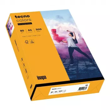 Papyrus TECNO Colors Medium Orange A4 kopirni papir 80 g/m² 500 listov