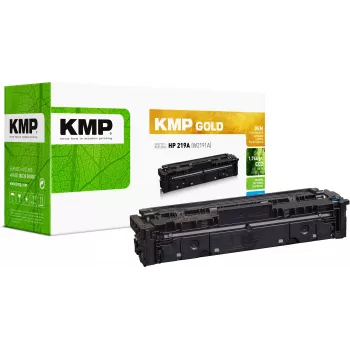 KMP Gold kartuša s tonerjem HP 219A W2191A cian obnovljena