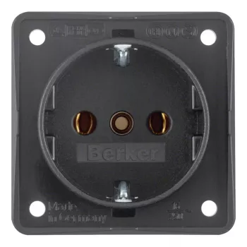 Berker vtičnica Schuko 941852505 antracit mat
